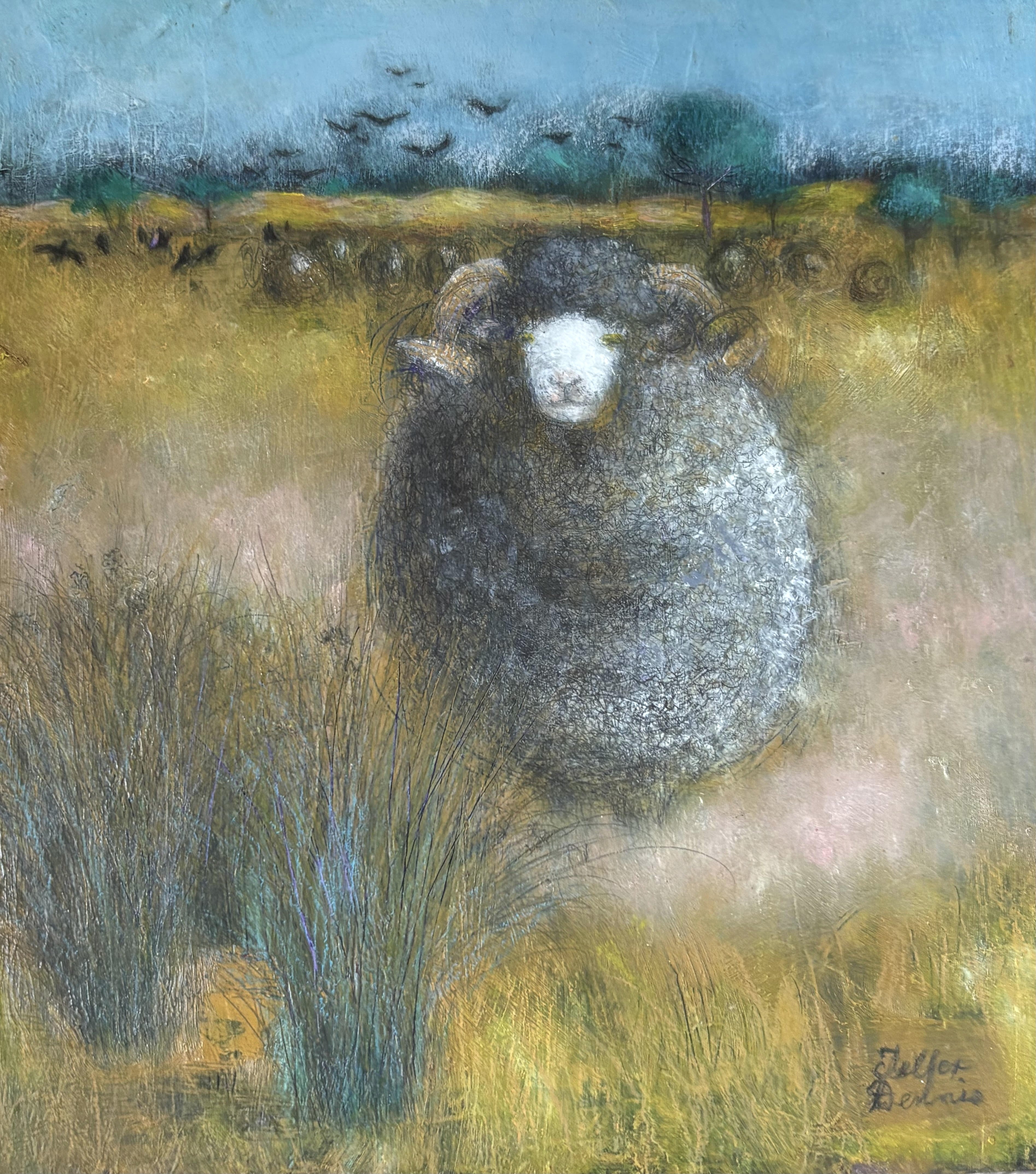 Merino Ram by Telfer Dennis - 4 cards @ $3.85 per card