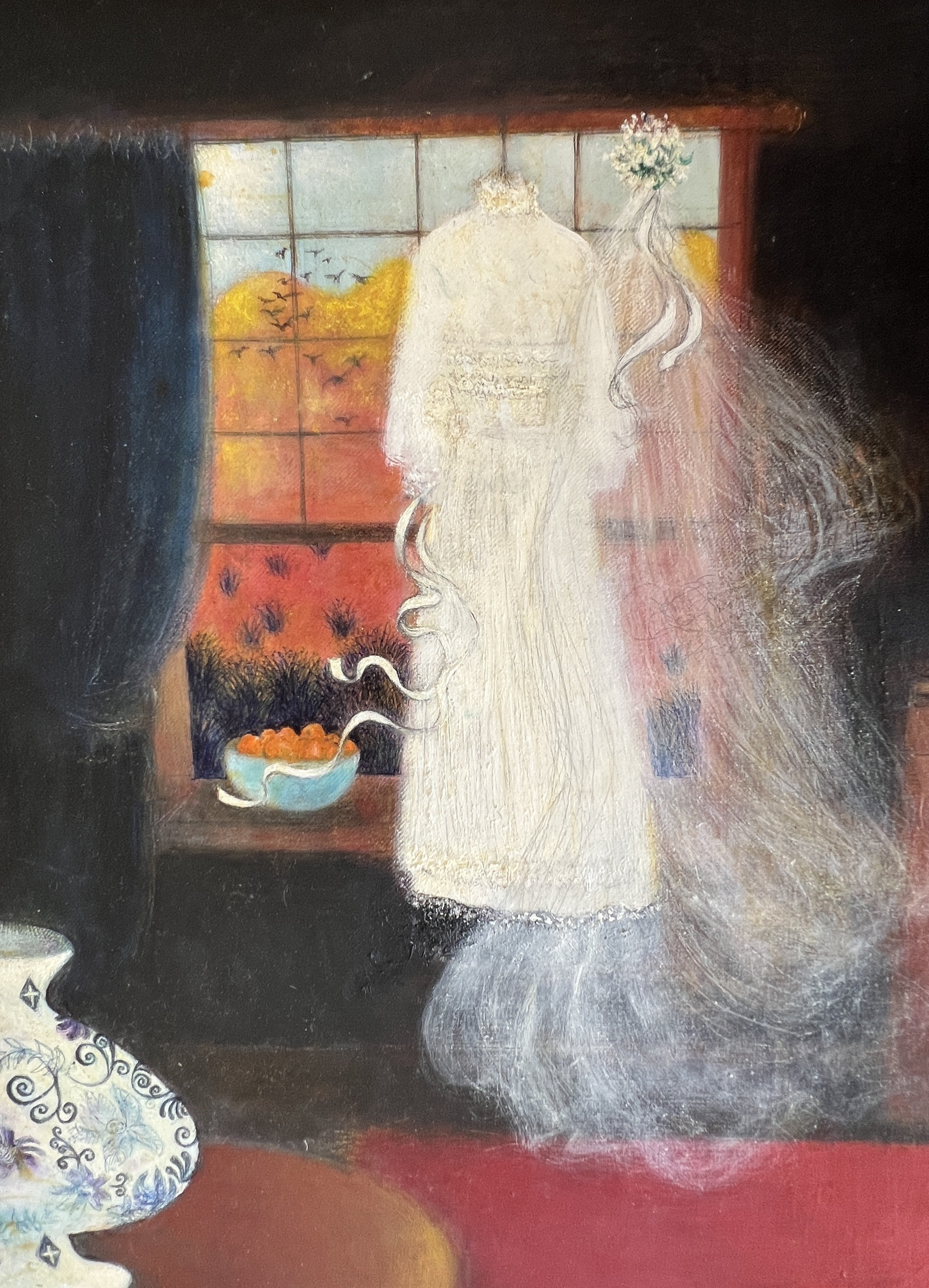 Wedding Gown and Window by Telfer Dennis - 4 cards @ $3.85